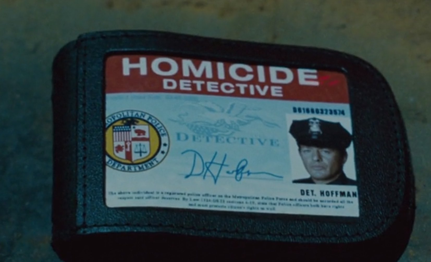 Mark Hoffman's ID'